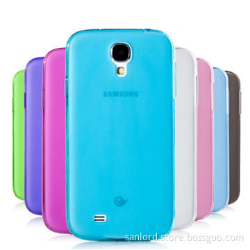 Frosted TPU Cases for Samsung S4/i9500, with Dust-proof Plugs